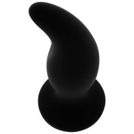 Curved P-Spot Silicone Anal Plug 12 cm