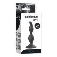 12 cm Black Anal Sexual Plug