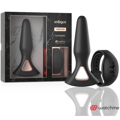 Plug Anal Control Remoto Watchme para Placer Supremo