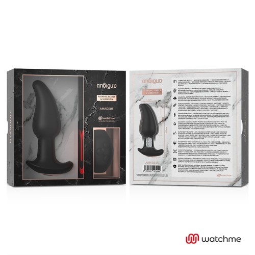 Watchme Plug Anal Vibrador Con Control Remoto Amadeus