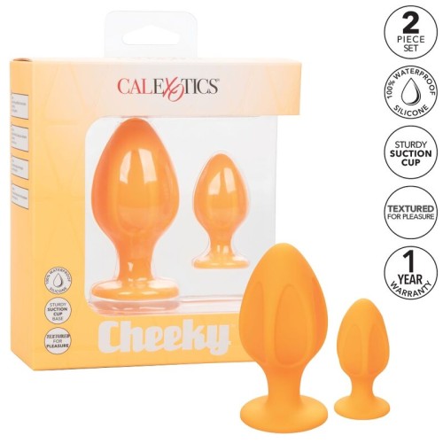 Plugs Anales Cheeky Naranja para Jugadas Emocionantes