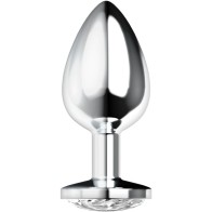 Ohmama L Anal Plug with Crystal - Elegant Pleasure