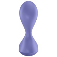 Satisfyer Sweet Seal Vibrator App Compatible Purple