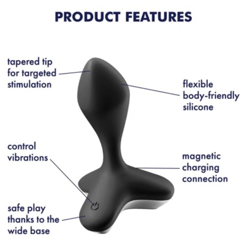 Satisfyer - Game Changer Plug Vibrador Negro