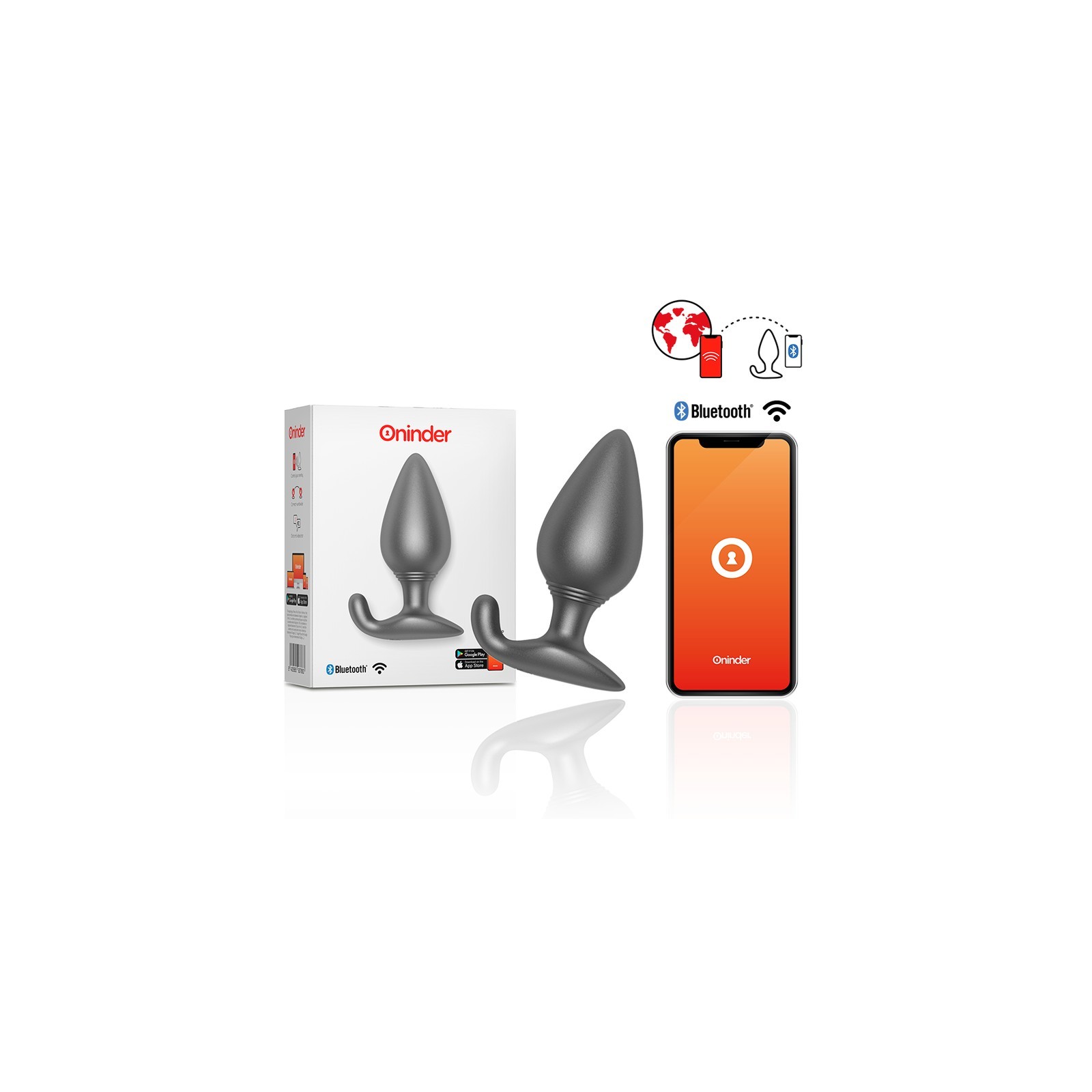 Rio Plug Anal Vibrador Negro - App Gratuita