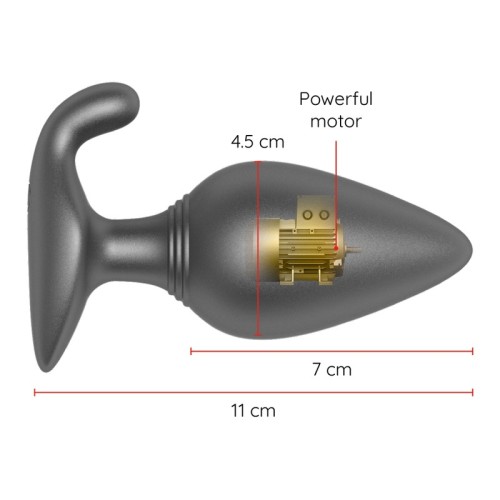 Rio Anal Vibrator Plug Black - Free App