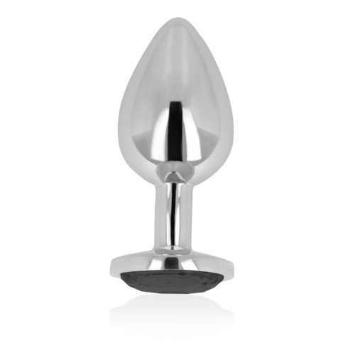 Ohmama Black Crystal Anal Plug 8cm