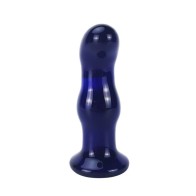 The Gleaming Vibrating Glass Plug for Anal Pleasure