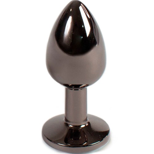 Gunmetal Small Anal Plug for Beginners