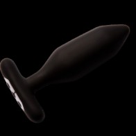 Onyx Anal Plug Vibrator Black