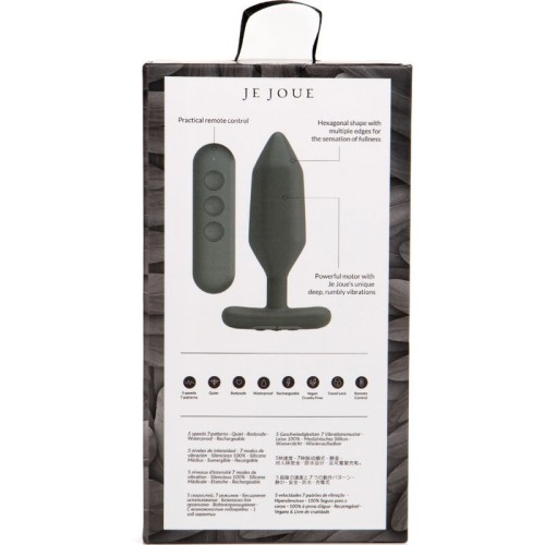 Onyx Anal Plug Vibrator Black