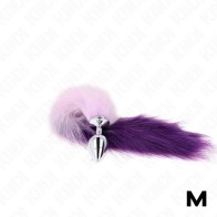 Kink Anal Plug Size M with Synthetic Tail - Fantasy Fun