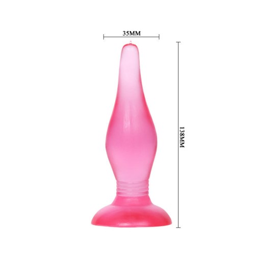 Baile Soft Touch Anal Plug Lavender 14.2cm