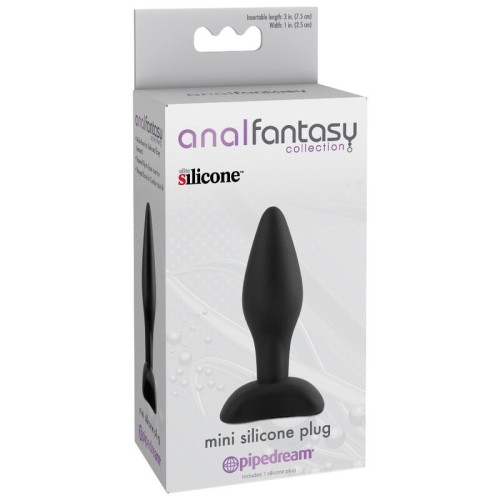 Anal Fantasy Mini Silicone Plug - Perfect for Beginners