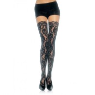 Elegant Floral Lace Tights for Any Occasion