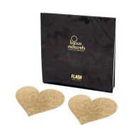 Golden Heart Nipple Pasties