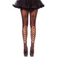 Leg Avenue Spider Net Stockings Black