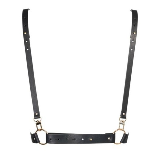 Bijoux Indiscrets Maze Black X Harness for Enhanced Bondage