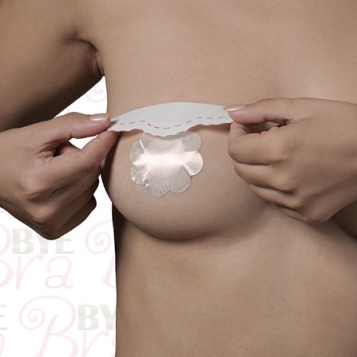 Bye-bra Breast Enhancer + Silk Nipple Covers - Invisible Support