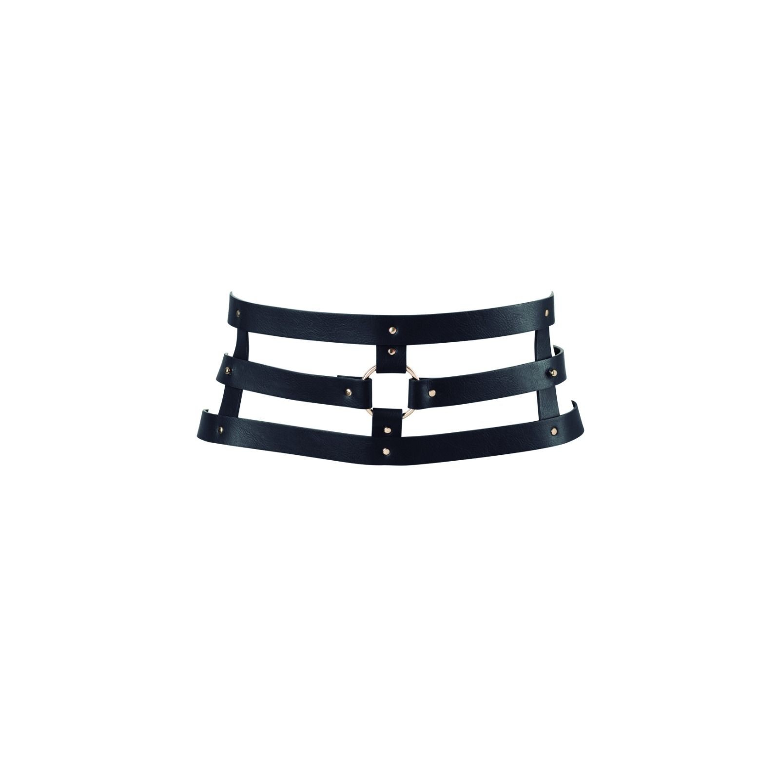 Bijoux Indiscrets Maze Belt with Strap Black