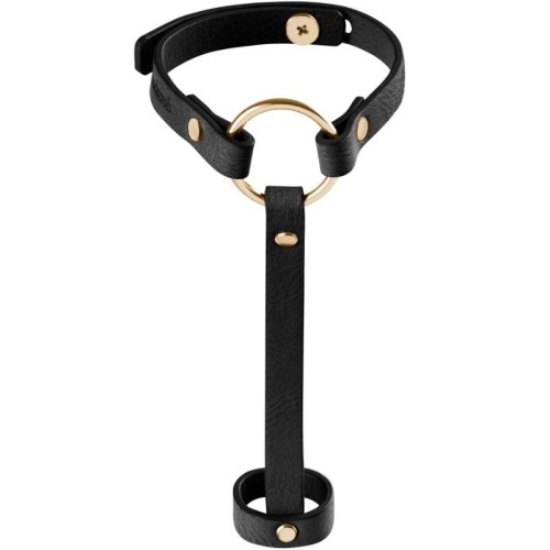 Bijoux - Indiscrets Maze Bracelet/Hand Harness Black