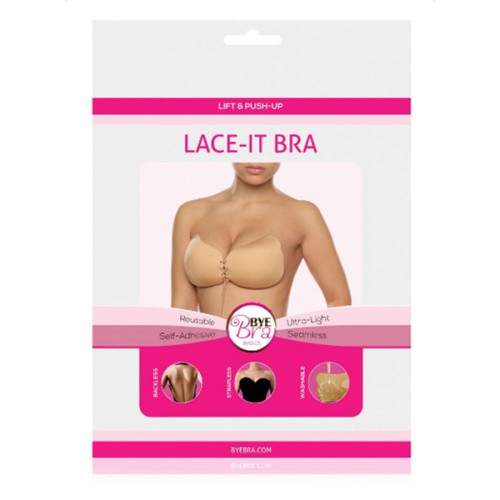 Bye-bra Lace-it Push-up Bra Beige Cup B