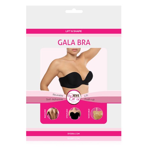 Bye-bra Gala A Cup Black Bra for Elegant Support