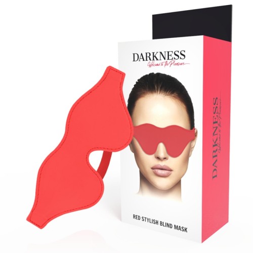 Darkness Red Blindfold Mask for Sensual Play