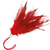 Darkness Sexy Feather Stimulator Red 20cm