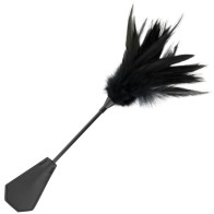 Darkness Riding Crop with Feather