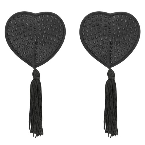 Coquette Chic Desire Black Nipple Covers - Perfect for Seduction