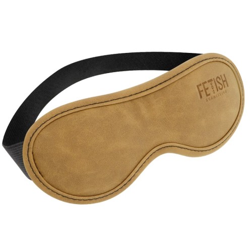 Vegan Leather Blindfold for BDSM Fun