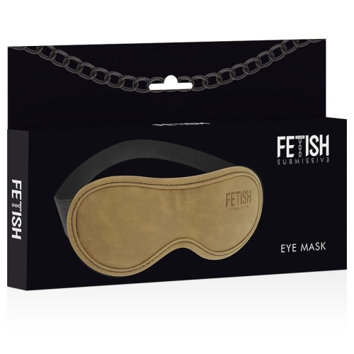 Vegan Leather Blindfold for BDSM Fun