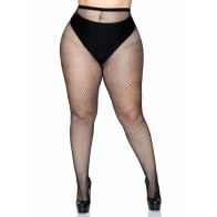 Leg Avenue Plus Size Fishnet Stockings