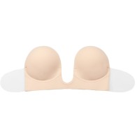 Bye-bra U Shaped Strapless Bra Beige Cup C