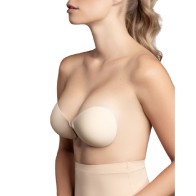 Bye-bra Sujetador Invisible Beige Copa D - Comodidad Reutilizable