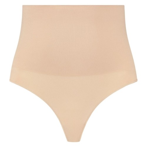 Faja Sin Costuras Estilo Tanga Beige XL - Comodidad y Estilo