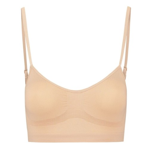 Bye-bra Sujetador Sin Costuras XXL en Beige para Comodidad