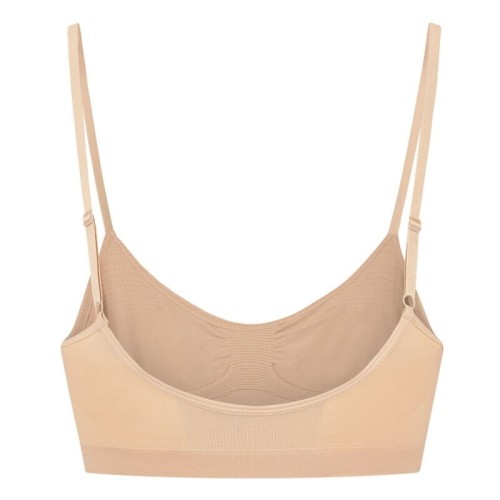 Bye-bra Sujetador Sin Costuras XXL en Beige para Comodidad