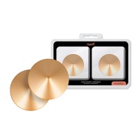 Coquette Chic Gold Circle Nipple Covers