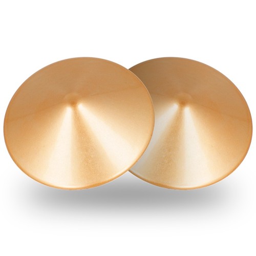 Coquette Chic Gold Circle Nipple Covers