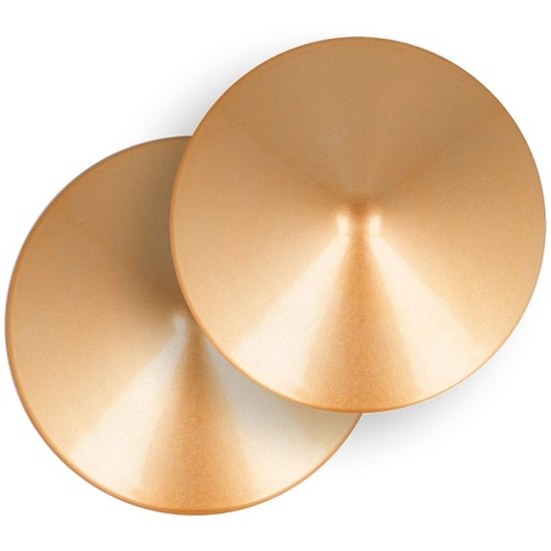 Coquette Chic Gold Circle Nipple Covers