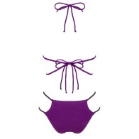 Obsessive Balitta Purple Bikini - Trendy Swimwear