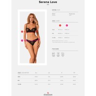 Obsessive Serena Love Set 2 Piezas Xs/s