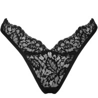 Obsessive Bellastia Thong XL/XXL - Dazzling Elegance