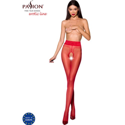 Passion Tiopen 001 3/4 Red Stockings