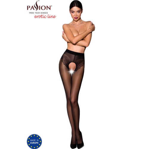 Passion Tiopen 006 Black Stockings - Elegant Design