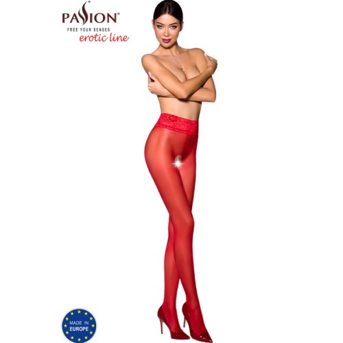 Passion Tiopen 008 Elegant Red Tights