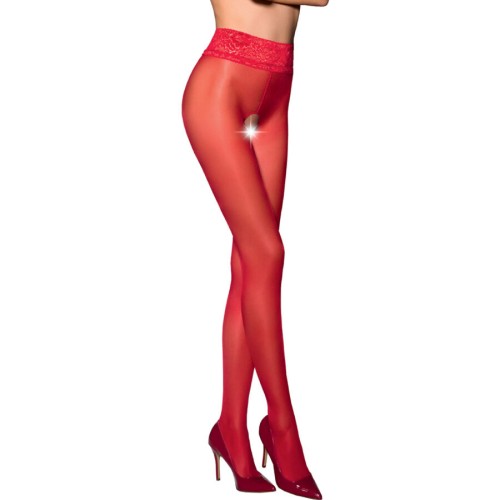 Passion Tiopen 008 Elegant Red Tights