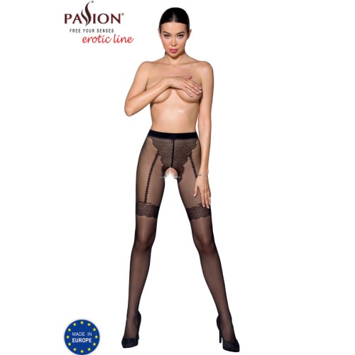 Passion 016 Half 20 Den Black Stockings - Elegant Style